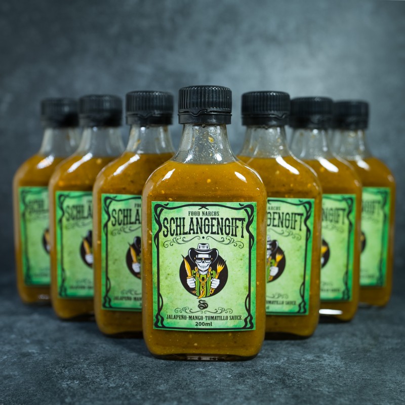 copy of FOOD NARCO HOT SAUCE (Habanero-Mango-Honig) 200ml