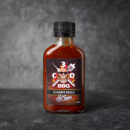030 BBQ Scharfe Keule HOT SAUCE 100ml