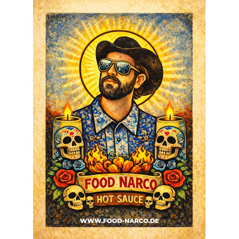 Food Narco KULT Stickerpack (10x A7 Sticker)